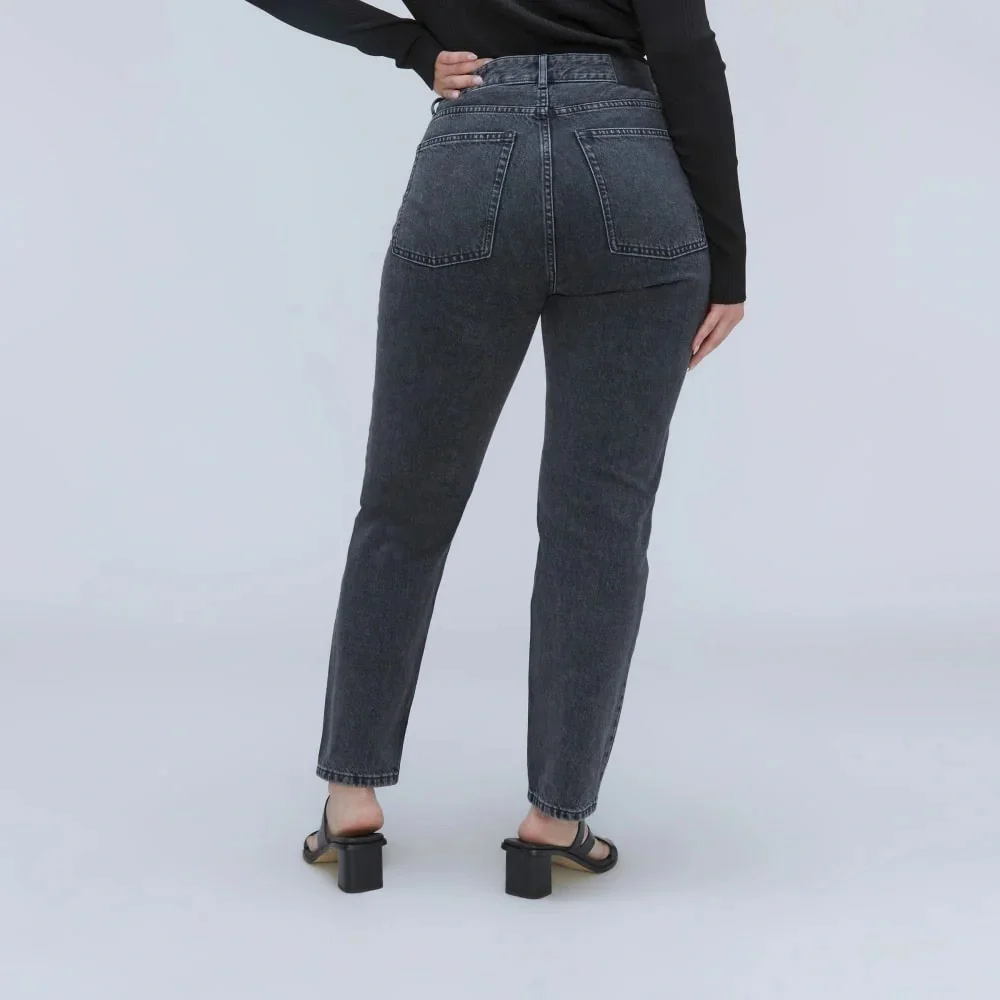 Everlane The 90's Curvy Cheeky Crop Jean in Washed Black Size: 26, NWT
